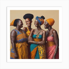 African women 1 Art Print
