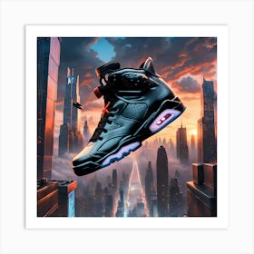 Air Jordan 6 Retro Art Print