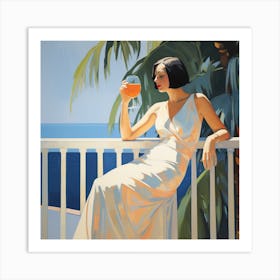 California Girl Art Print