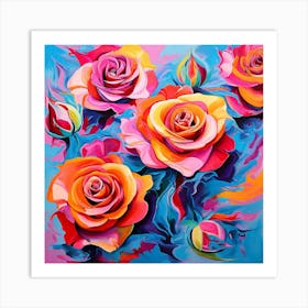 Roses Art Print