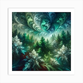 Faerie Forest 2 Art Print