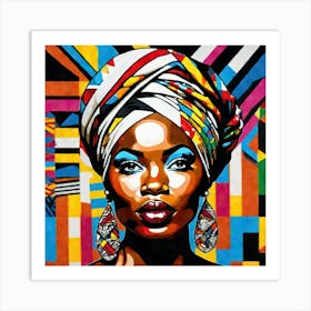 African Woman 6 Art Print