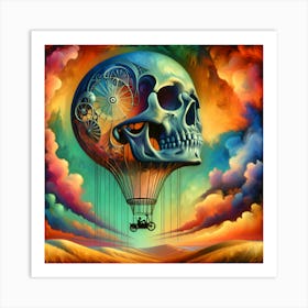 Hot Air Balloon Art Print