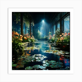 Lily Pond Art Print