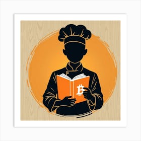 Bitcoin Chef 1 Art Print