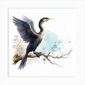 Black bird 3 Art Print