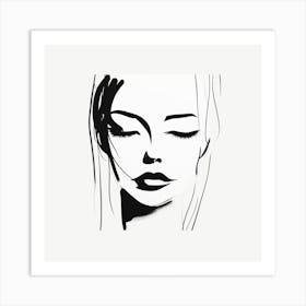 Portrait Of A Woman 78 Art Print