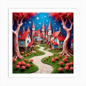 Fairytale Castle 4 Art Print