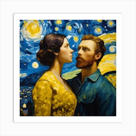 Starry Night 49 Art Print