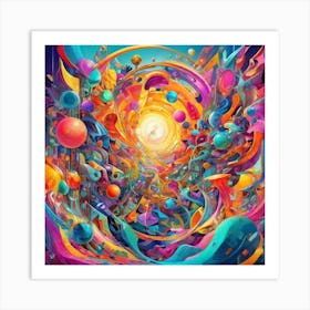 Abstract Painting 2 Art Print