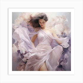 AI Ethereal Enigma Art Print