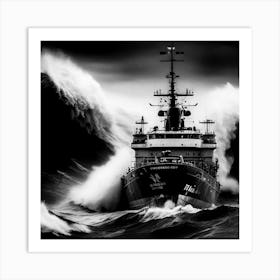 Stormy Seas Art Print