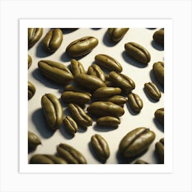 Coffee Beans 410 Art Print