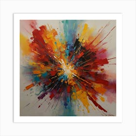 Burst Art Print