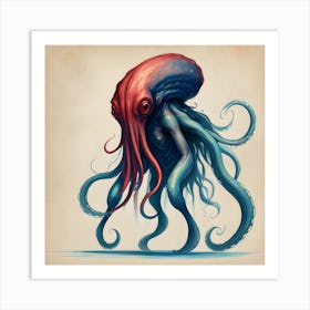 Octopus 1 Art Print