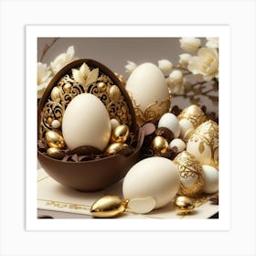 Easter Eggs 6 Art Print