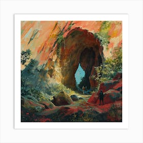 'The Cave' Art Print