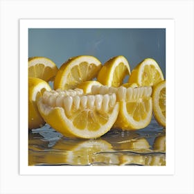 Lemon Teeth 1 Art Print