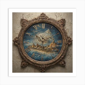 Clock Of The World Art Print