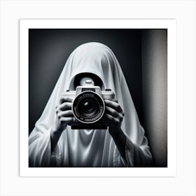 Ghost Photographer 1 Art Print