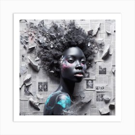 Afrofuturism 10 Art Print