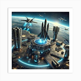 Aerial Defense Systems Art Print