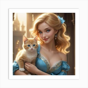 Cinderella 150 Art Print