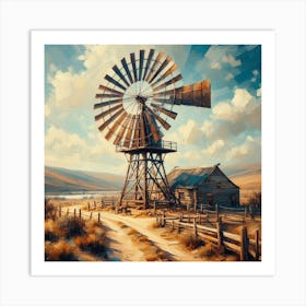 Wind Pomp Art Print