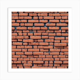 Brick Wall Texture 2 Art Print