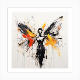 Angel Wings 1 Art Print