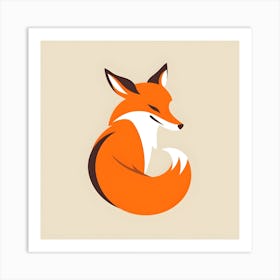 Fox Logo 1 Art Print