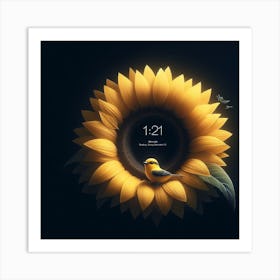 Sunflower Art Print