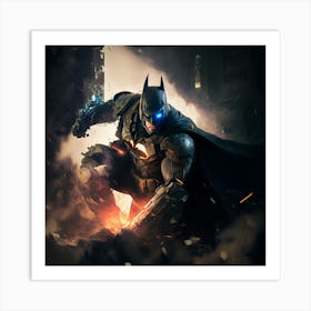 Batman Arkham Knight 1 Art Print