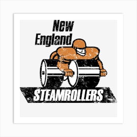 New England Steamrollers Art Print