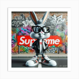 Bunny Supreme Art Print