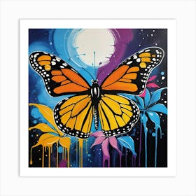 Monarch Butterfly 2 Art Print