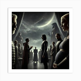 The Rising Tension Art Print