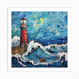 Lighthouse 10 Art Print