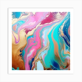 Abstract Painting 203 Art Print