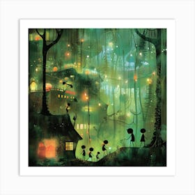 Fairytale Forest 5 Art Print