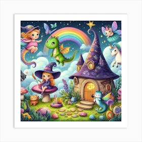 Fairy World Art Print