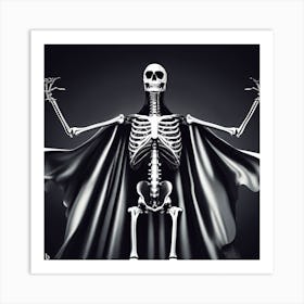 Skeleton 4 Art Print