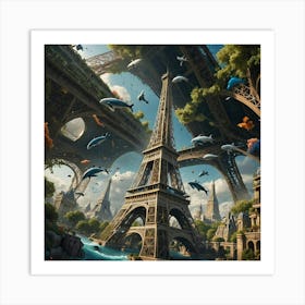 Eiffel Tower Art Print