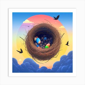Bird'S Nest 15 Art Print