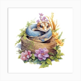 Snake In A Nest Affiche