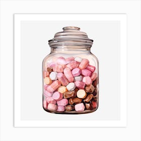 Candy Jar 5 Art Print