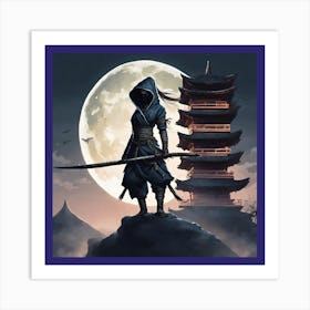 Samurai Warrior Art Print