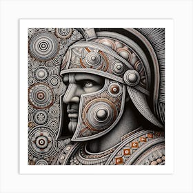 Spartan Warrior 2 Art Print