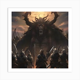 Demon King Art Print