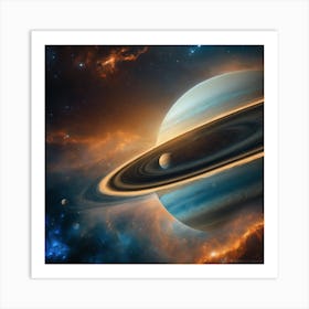 Saturn 9 Art Print